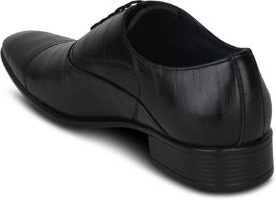 Kielz Kielz Black Lasc up Stylish Formal Shoes Corporate Casuals
