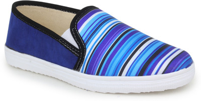 

Funku Fashion Slip On Sneakers For Women(Blue, Multicolor