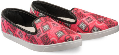 

Nell Canvas Shoes For Women(Pink
