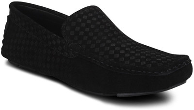 

Get Glamr Black Men's Loafers For Men(Black)