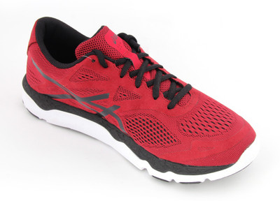 

Asics 33-Fa Men Running Shoes For Men(Black, White, Deep ruby/black/white