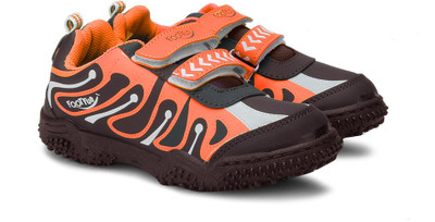 

Footfun by Liberty Boys Slip on Walking Shoes(Orange