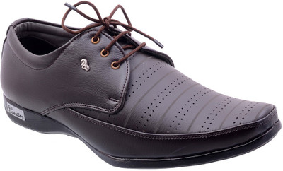 

Porcupine Lace Up Shoes For Men(Brown, Coffee brown