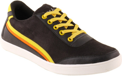 

Shoe Island Babop2 Casual Shoes For Men(Black, Yellow, Orange