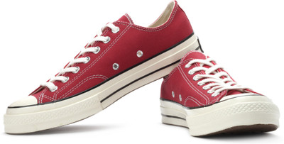 

Converse Canvas Shoes For Men(White, Red