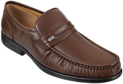 

Metro Da Vinchi Slip On For Men(Brown, 12;brown