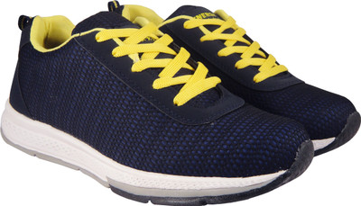 

Action Synergy SRF0074 Blue/Yellow Phylon Sole Sports Running Shoes For Men(Blue, Yellow