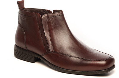 

Pavers England Genuine Leather Boots For Men(Brown
