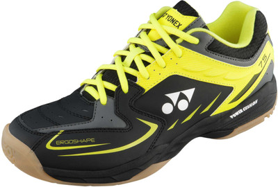 

Yonex SHB 75EX Badminton Shoes For Men(Black, Yellow