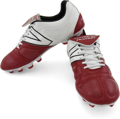 

Vector X Destroy Red Football Shoes For Men(Red, 09;white