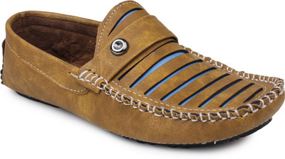

Beonza Stylish TPR Sole Loafers For Men(Tan