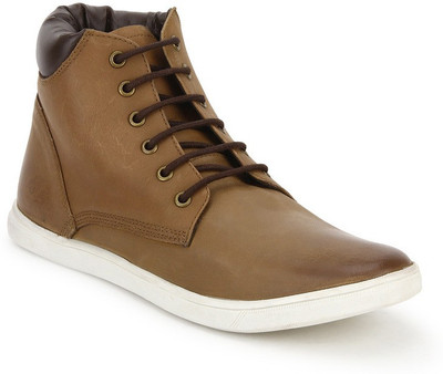 

Arden Terry Derby Boots For Men(Brown, Camel