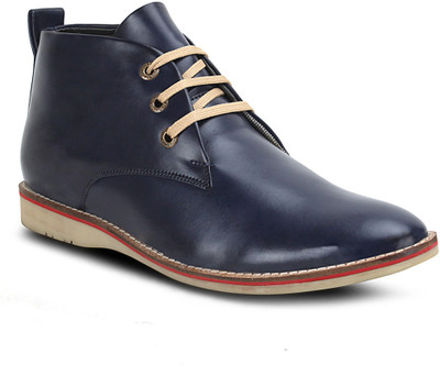 

Get Glamr Blue Men's Boots For Men(Blue