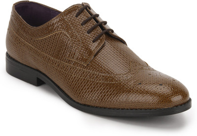 

Knotty Derby Oliver Longwing Lace Up Shoes For Men(Tan