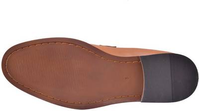 Hirel's Geniune Leather Slip On Mocassion Slip On