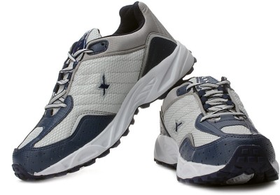 Sparx SM 04 Walking Shoes For Men(Silver, Blue, Grey , 10 UK/India)