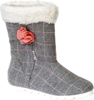 

Kanabis Trendy and Elegant Boots For Women(Grey