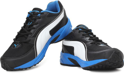 

Puma atom fashion 3 dp Men Running Shoes For Men(Black, Blue, Black-white-french blue