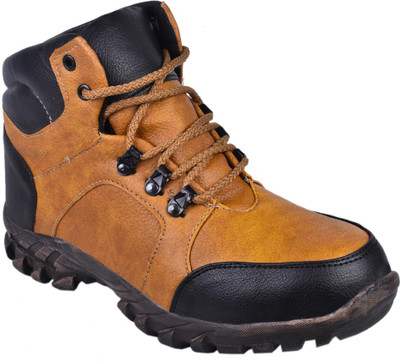 

Udenchi Steel Toe Safety Boot Casuals For Men(Beige)