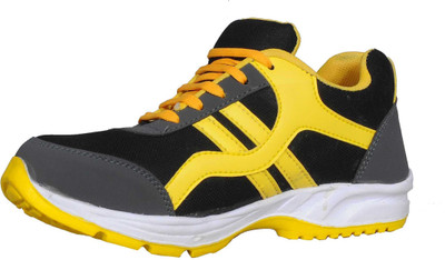

BUNSUN Running Shoes For Men(Grey, Yellow