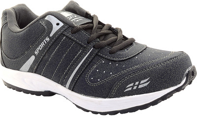 

Porcupine Laced Running Shoes For Men(Black)