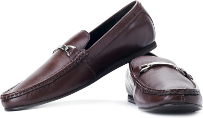 

U.S. Polo Assn Burti Genuine Leather Slip On Shoes For Men(Brown)