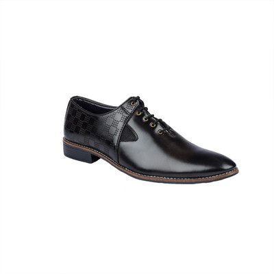 

H&V Party Wear Shoes For Men(Black)