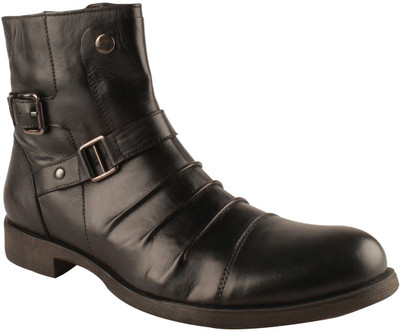 

Salt N Pepper 10-488 Black Boots For Men(Black