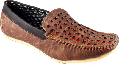 

AERO MODA Loafers For Men(Brown