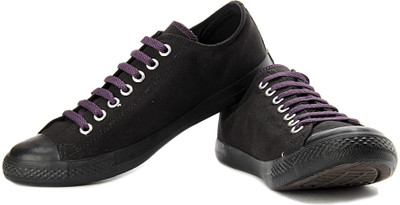 Converse Canvas Shoes For Men(Black, Purple)