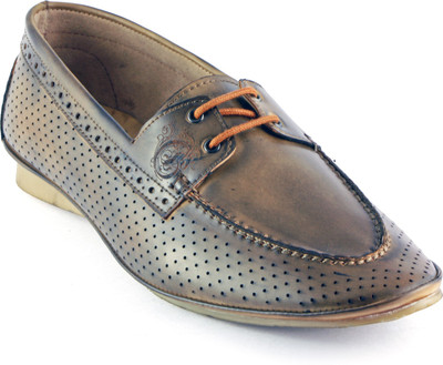 

DeVEE Goose Seaweed Brush Off Green Loafers For Men(Green, Brown, Brushed off green