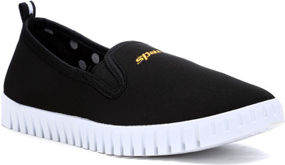 

Sparx Stylish Black & White Walking Shoes For Women(Black, White