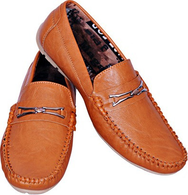 

Smoky Tan Leather Loafers For Men(Tan
