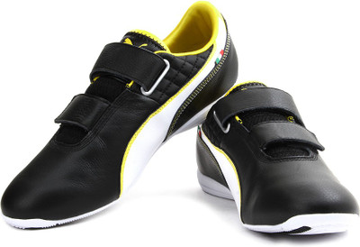

Puma Drift Cat 6 SF AC Flash Sneakers For Men(Black), Black-white-vibrant yellow