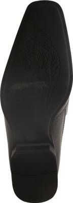 Cizmar Slip-on Shoes in Black Leather - Cizmar Formals Slip On Sh...