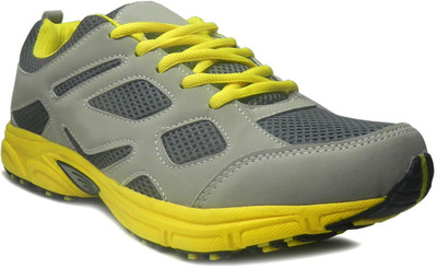 

Fast Trax High Performance Running Shoes For Men(Yellow), Grey;yellow