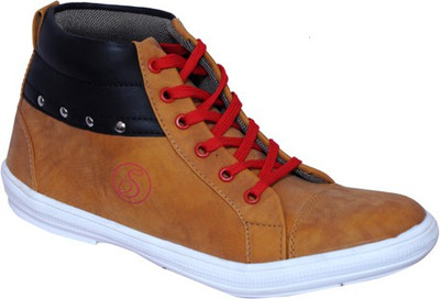 

Smoky Tan Canvas Fashion Casuals For Men(Tan