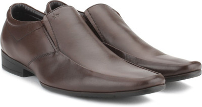 

Arrow Men Genuine Leather Slip On Shoes For Men(Brown