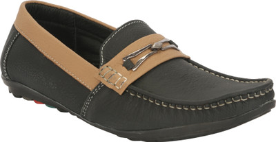 

Pureits Leathers Loafers For Men(Grey, Brown