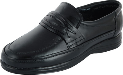Chamois Office wear Slip On For Men(Black