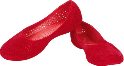 Baba Enterprises Cut Work Bellies For Women(Red), Beautiful red