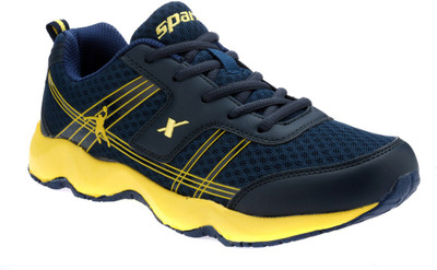 

Sparx Stylish Navy Yellow Badminton Shoes For Men(Navy, Yellow, Navy blue