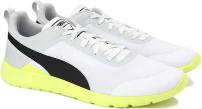 

Puma Duplex Evo Rush Prog Sneakers For Men(White, Puma white-puma black-safety yellow