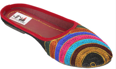 

Decot Paradise Jaipuri Flat Ethnic Footwear Jutis For Women(Multicolor