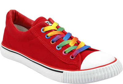 Vostro ANGEL Canvas Shoes For Women(Red