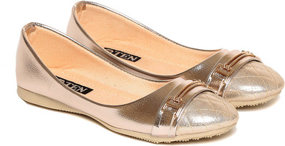 

TEN Ten Women's Golden Bellies Casuals For Women(Gold)