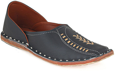 

Paduki Ethnic Mojaris For Men(Black)