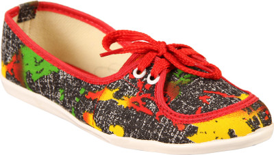

Azores Canvas Shoes For Women(Red)