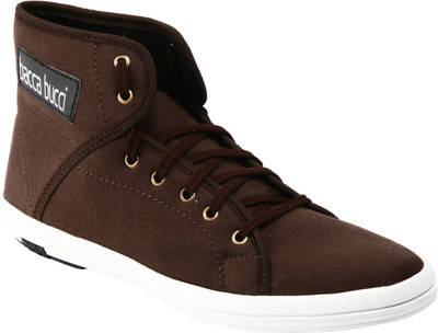 

Bacca Bucci Brown Canvas Shoes For Men(Brown