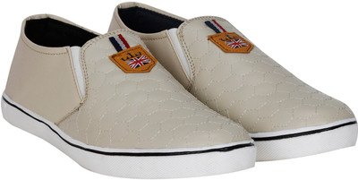

Kraasa TrendSetter Loafers For Men(Tan, Cream